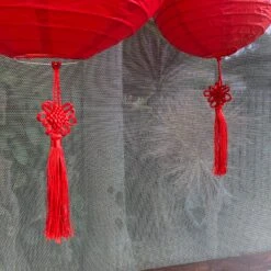 Luxurious Chinese Knot Tassel Hanging Decoration 18 Luxurious Chinese Knot Tassel Hanging Decoration -Lantern Shop IMG 5053