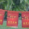 Red & Gold Cherry Blossom - Happy Chinese New Year Bunting 2.2 Metres 16 Red & Gold Cherry Blossom - Happy Chinese New Year Bunting 2.2 Metres -Lantern Shop chinese happy new year bunt