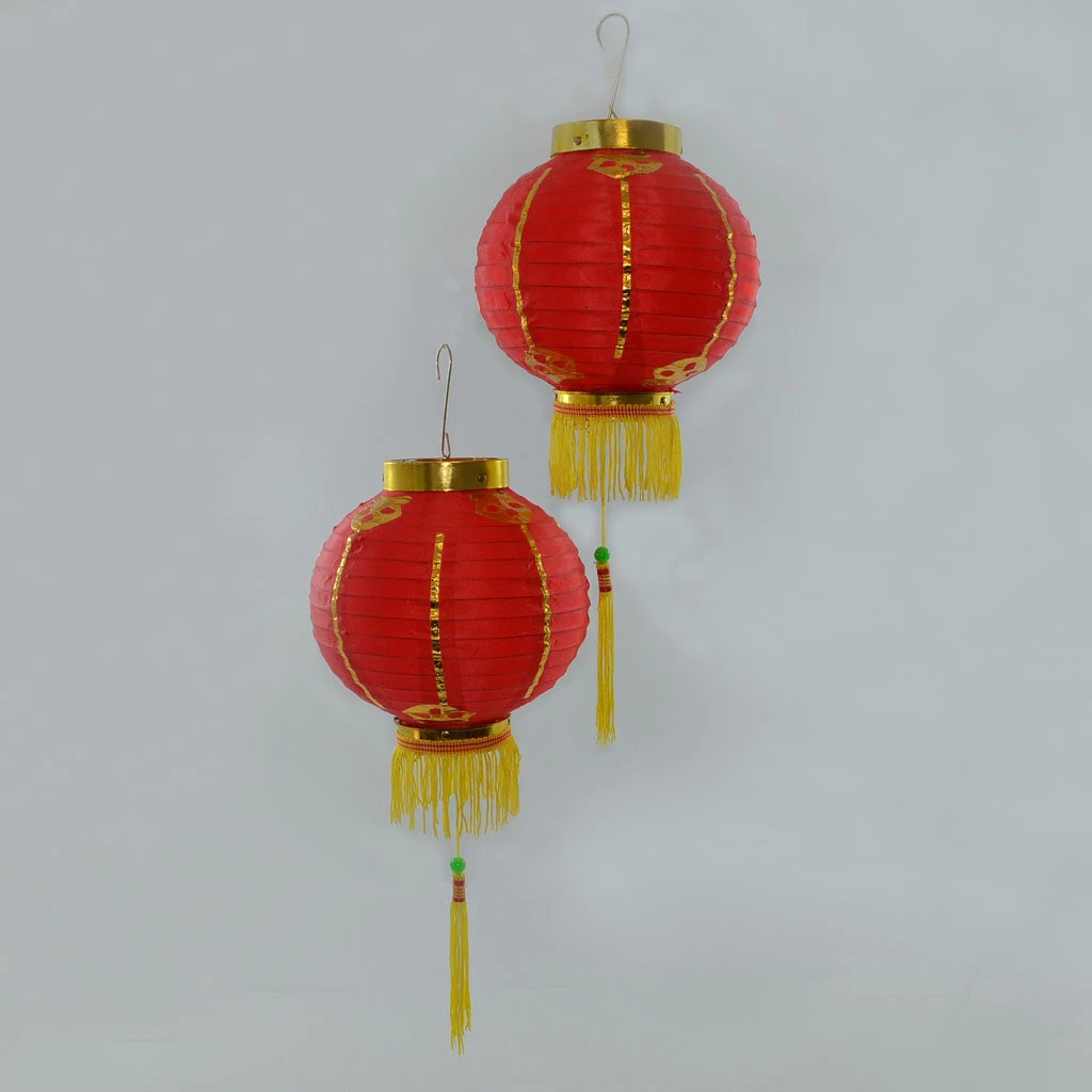 Small Chinese Lanterns (20cm) - Pack 2 Nylon Lanterns 10 Small Chinese Lanterns (20cm) - Pack 2 Nylon Lanterns - Image 10