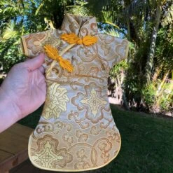 Wine Bottle Cover - Chinese Silk Cheongsam Dress 12 Wine Bottle Cover - Chinese Silk Cheongsam Dress -Lantern Shop image 02a936ad ed24 470a 8653 cbfe29030e8f