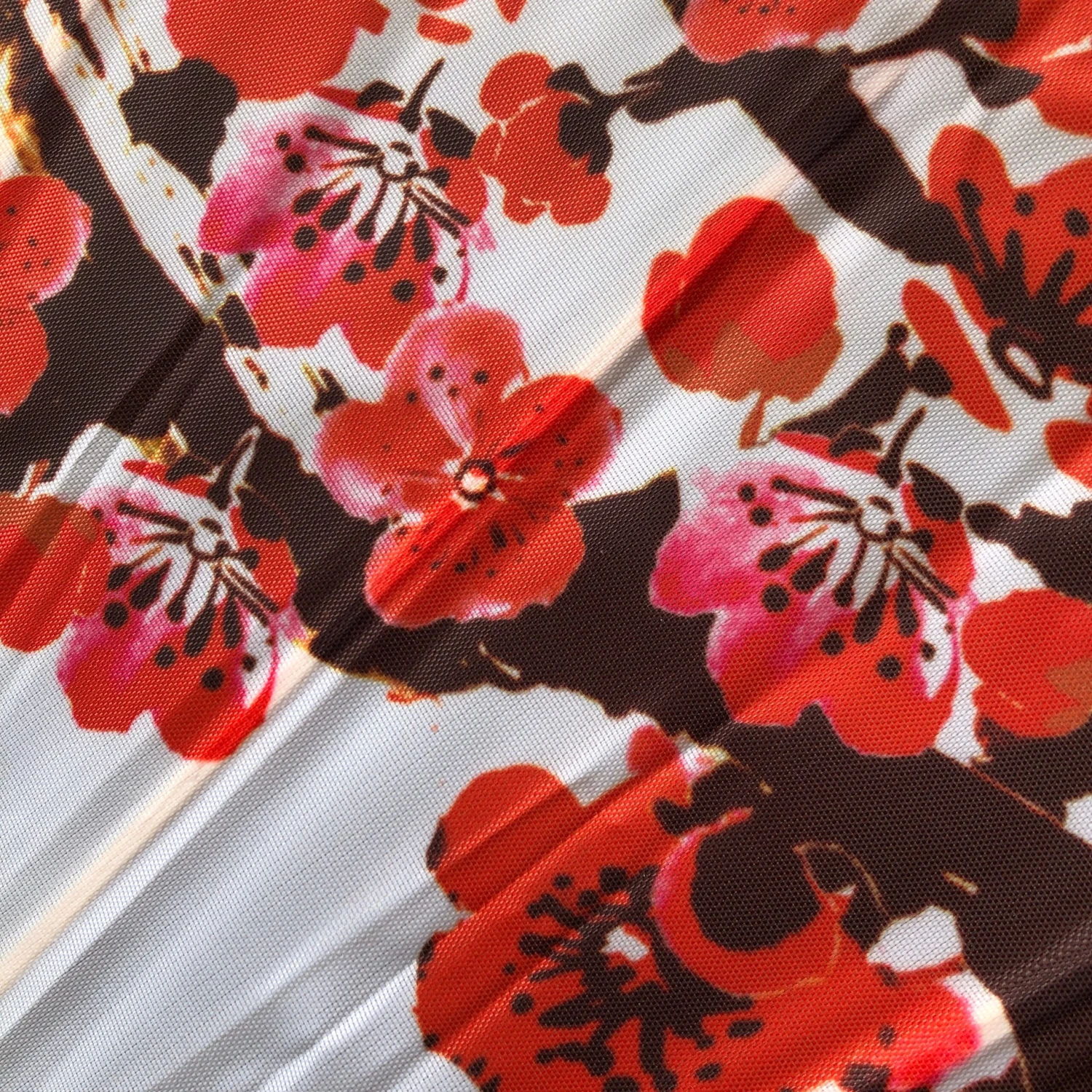 Nylon Parasol - Plum Blossoms 3 Nylon Parasol - Plum Blossoms - Image 3