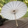 White Wedding Paper Parasol 7 White Wedding Paper Parasol -Lantern Shop image 26cde7f5 4edd 4ca8 9d01 7967978404a4