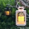 Rectangle Lantern With LED Candle -Lantern Shop image 47b51898 a14a 48b3 85a6 e8931f1ebabb