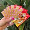 6 PACK - Chinese New Year - God Of Wealth - Red Money Envelopes (style 3)