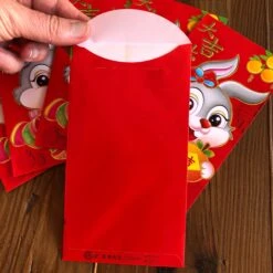SALE - Grey Rabbit - Red Money Envelopes (6 Pack) -Lantern Shop image 4efe3614 77f8 4e79 8658 7d48c1b89828