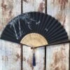 Luxury Cotton Fan - Dragonfly (22cm Length) -Lantern Shop image 5a533d17 b8de 489c b092 a02e6a2ff872