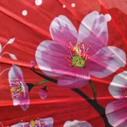 Nylon Parasol - Sakura Blossoms (red) -Lantern Shop image 5a6025a8 2cab 44da 96bf 5af5cd1e4e82
