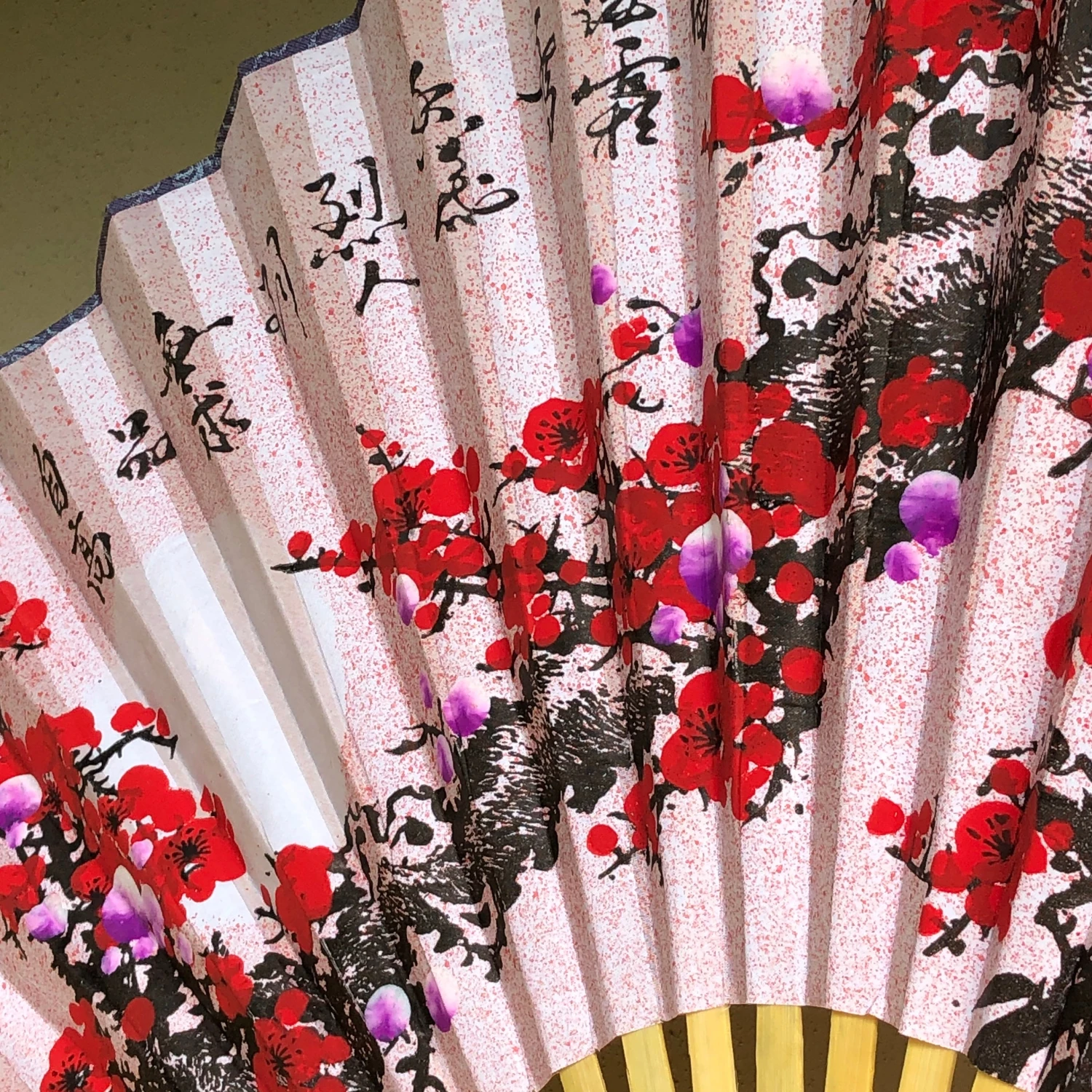 Giant Silk Fan Cherry Blossoms (50cm X 90cm) 3 Giant Silk Fan Cherry Blossoms (50cm X 90cm) - Image 3