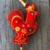 Red Velvet Rooster - Chinese Hanging Decoration 7 Red Velvet Rooster - Chinese Hanging Decoration -Lantern Shop image 64b68369 43e8 459a a1ab f4b969b78870