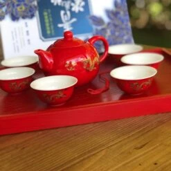 Chinese Tea Tray (Rectangle) -Lantern Shop image 6bd8650f 92c9 4ff9 87d9 225868b6225f