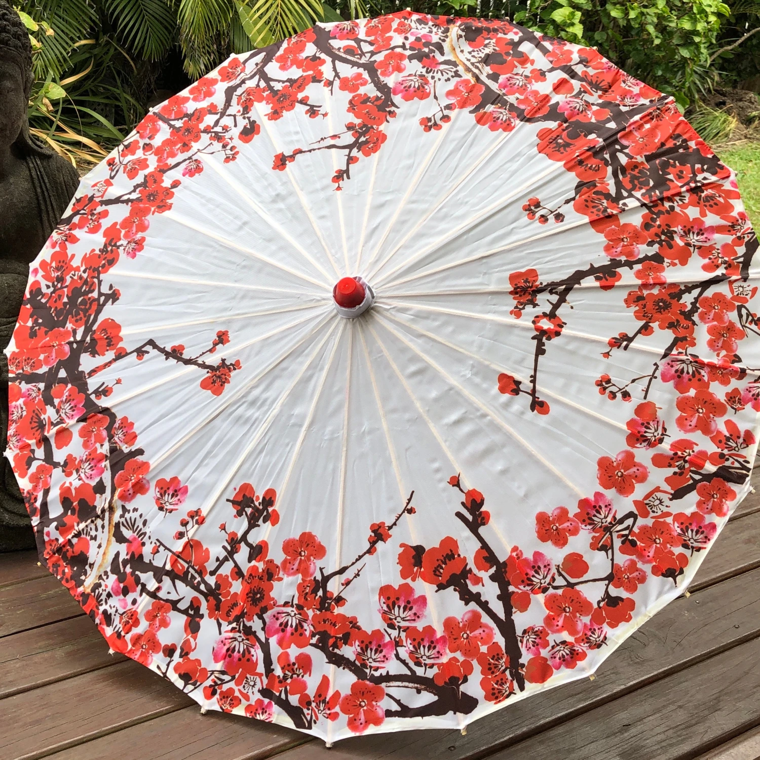 Nylon Parasol - Plum Blossoms 1 Nylon Parasol - Plum Blossoms