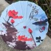 Nylon Parasol - Red Lotus Flowers In Blue Water 6 Nylon Parasol - Red Lotus Flowers In Blue Water -Lantern Shop image a1d2733f cc95 4d95 b8db cf045b2952e6