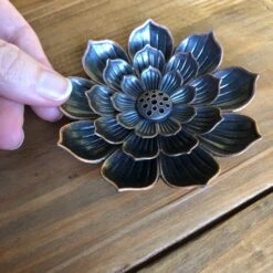 Incense Holder - Lotus Flower -Lantern Shop image abaa557d fea9 4525 a5cb fd0bc06506cf