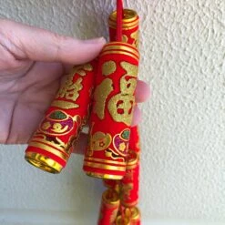 Large Chinese Firecrackers Hanging Decoration (1.0 Metres) -Lantern Shop image bb792550 cee9 48e0 be1c 1838b3614d69