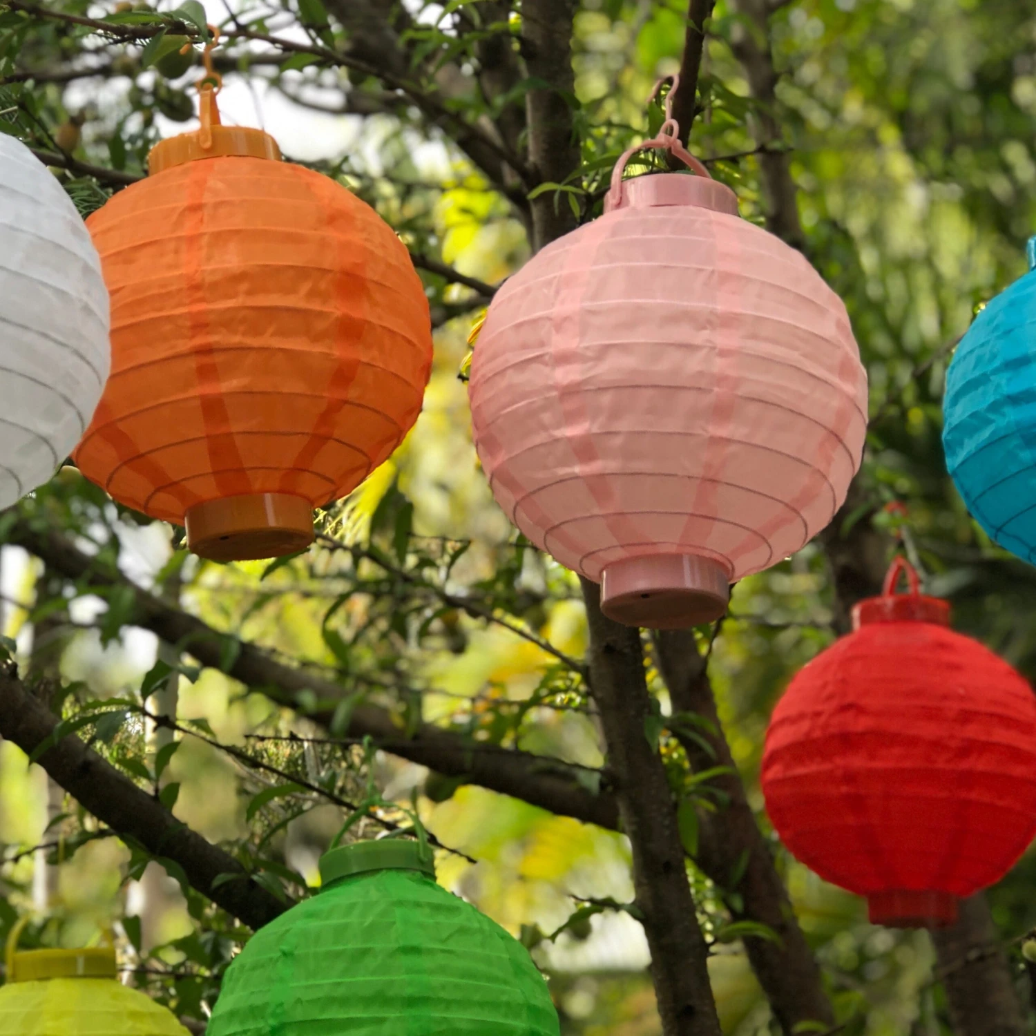 20cm Nylon LED Lantern (lighting Included) 12 20cm Nylon LED Lantern (lighting Included) - Image 12