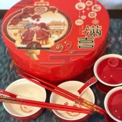 SALE - Chinese Wedding - GIFT BOX SET - Dragon & Phoenix, Double Happiness 11 SALE - Chinese Wedding - GIFT BOX SET - Dragon & Phoenix, Double Happiness -Lantern Shop image eb66123c a9e0 461a a784 06900534e05f