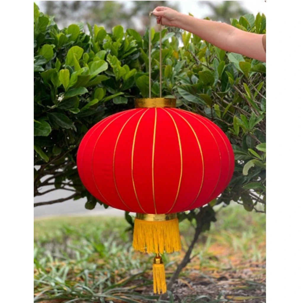 Massive Chinese Lanterns (red/gold) - 2 Pack (65cm Diametre) 1 Massive Chinese Lanterns (red/gold) - 2 Pack (65cm Diametre)