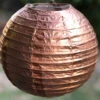 Paper Lantern (metallic) 50cm Diametre