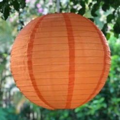 40cm Nylon Lantern -Lantern Shop nylon lantern orange