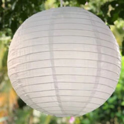 40cm Nylon Lantern -Lantern Shop nylon lantern white